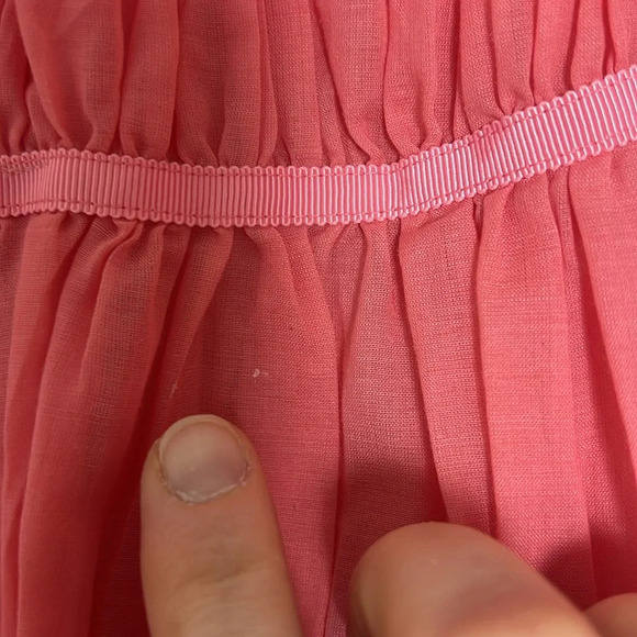 Banana Republic Bubblegum Pink Mini Skirt Size 0 Barbiecore Girlhoodcore Ballet - Picture 2 of 13